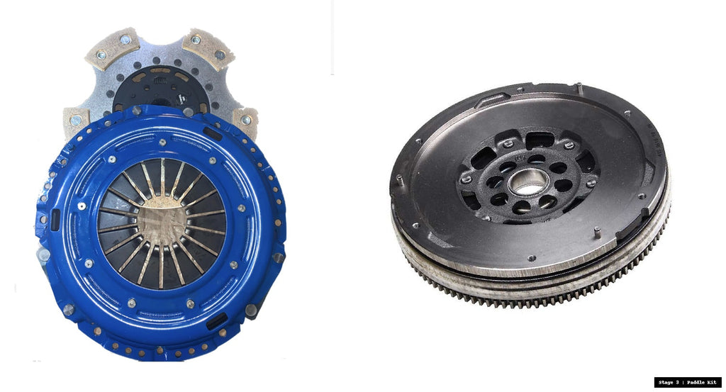 Stage 3 Paddle Clutch Kit & Dual Mass Flywheel Only for Audi A3-8L Quattro Models 1.8 Turbo 20v  AJQ / ARY