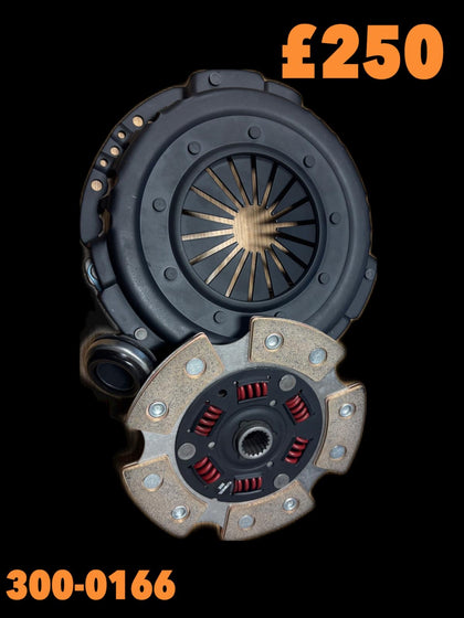 FLASH SALE-Stage 3 Sprung 5 Paddle Clutch Kit for Citroen C2 & C3 1.1i-1.4i-1.4i VTR