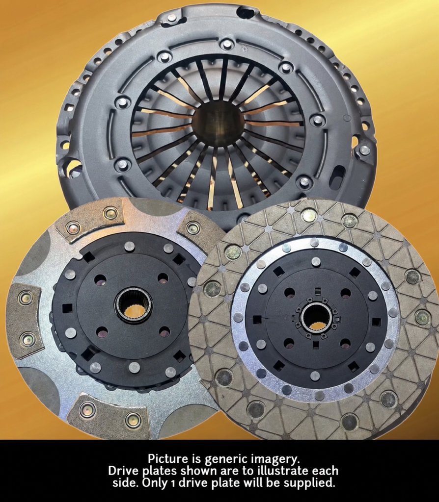 Dual Friction Plus+ (Paddle / Kevtek) Clutch Kit for Mini Cooper R56 1.6 W16D16-9HZ Engine Codes