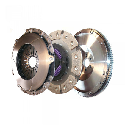 Solid Mass Flywheel Conversion Kit with Dual Friction Clutch Kit For Ford	Focus MK1 2.0 ST 170 Engine Code ALDA from 10-2003