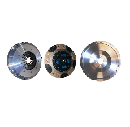 Solid Mass Flywheel Conversion Kit with 425 lb/ft Supersport Dual Friction Clutch Kit for Ford Fiesta ST150 2005-2008 Engine Code N4JB/N4JA