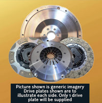 Solid Mass Flywheel Conversion Kit with 425 lb/ft Supersport Dual Friction Plus+ (Paddle/Kevtek) Clutch Kit for Audi A4 - B5 2.8 V6 30v ACK/ALG/AMX/APR/AQD Engine Code