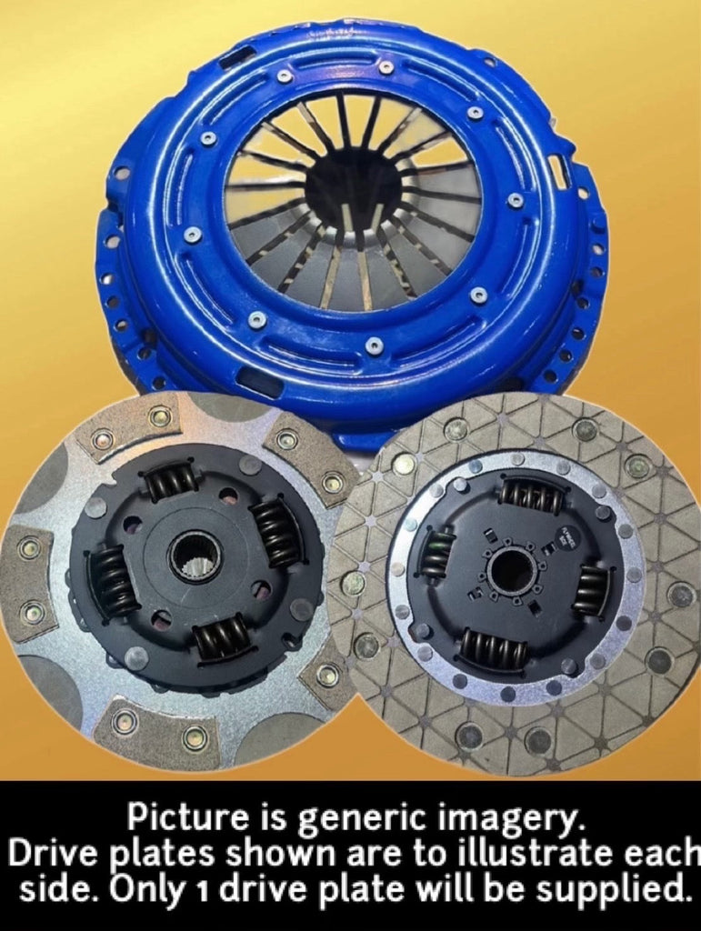 Dual Friction Plus+ Sport (Paddle / Kevtek) Clutch Kit for Skoda Fabia 1.9TDi RS BLR-BLY-BVY-BVZ