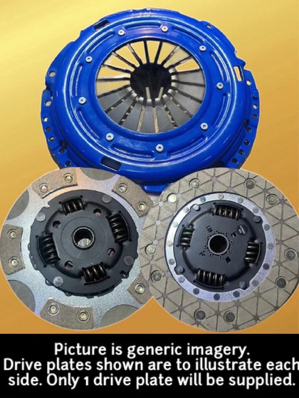 Dual Friction Plus+ Sport (Paddle / Kevtek) Clutch Kit for BMW 5 series E39 525td M51D25