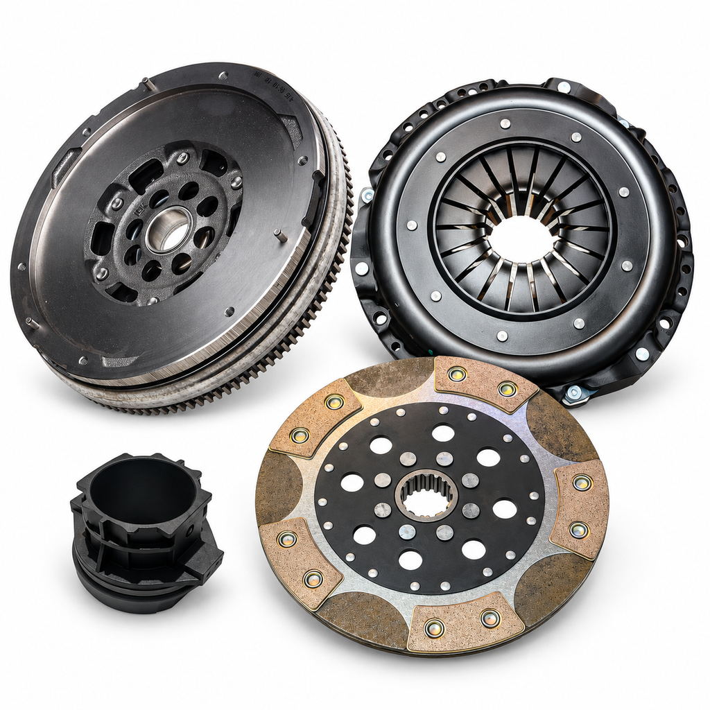 Performance Plus+ Dual Friction Plus+ (Paddle / Kevtek) Clutch Kit and Dual Mass Flywheel for BMW 3 Series E46 330D-5 Speed Models Only
