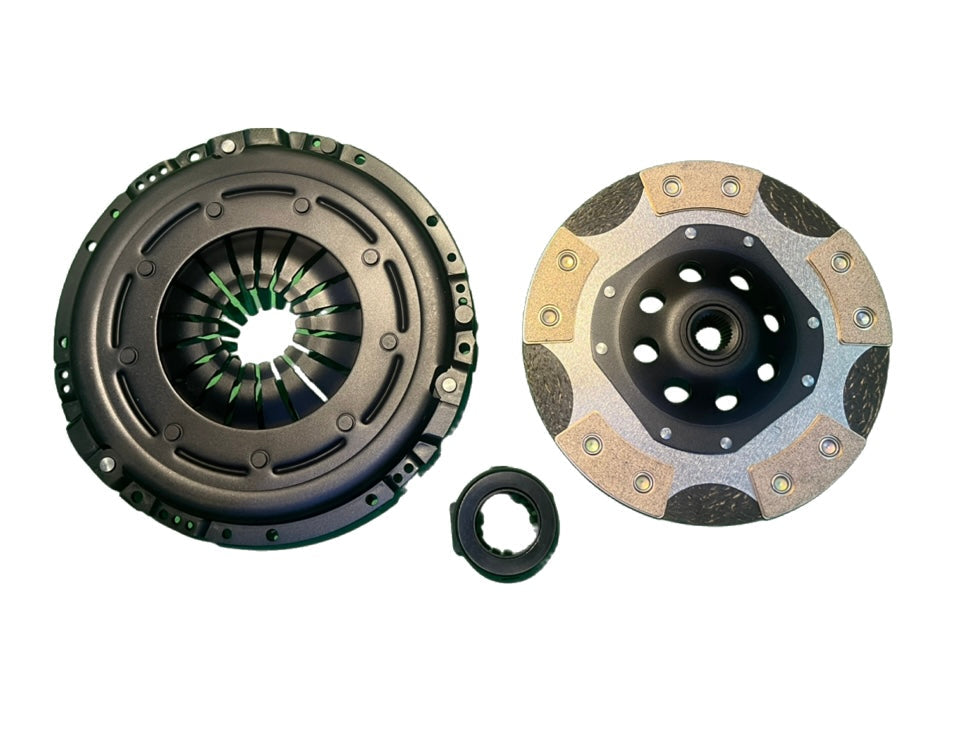Dual Friction Clutch Kit For Volkswagen Golf Mk 6 2.0 TDI CBDC Engine Code - SACHS OE FLYWHEEL